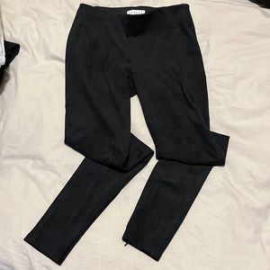 Velvet faux suede leggings - size S